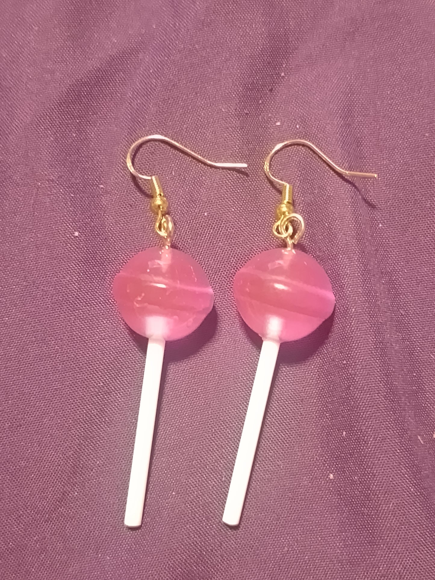 Pink Lollipop Earrings