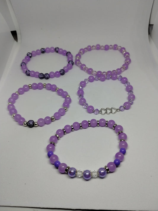 LAVENDER BRACELET SET