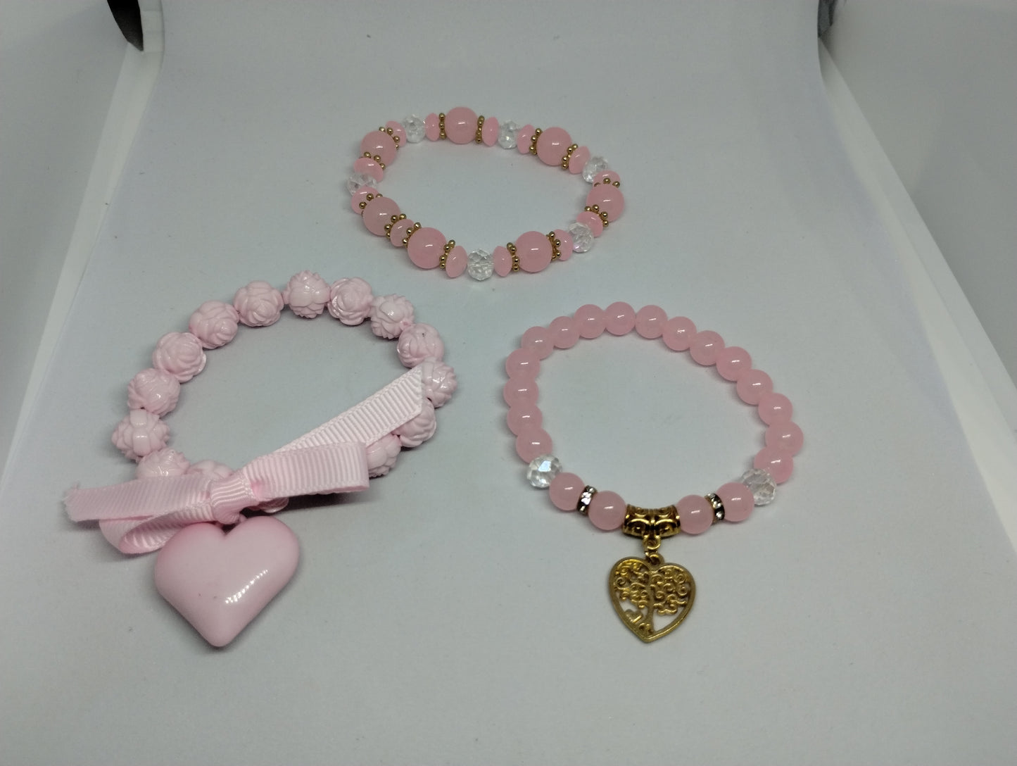 LIGHT PINK BRACELET SET