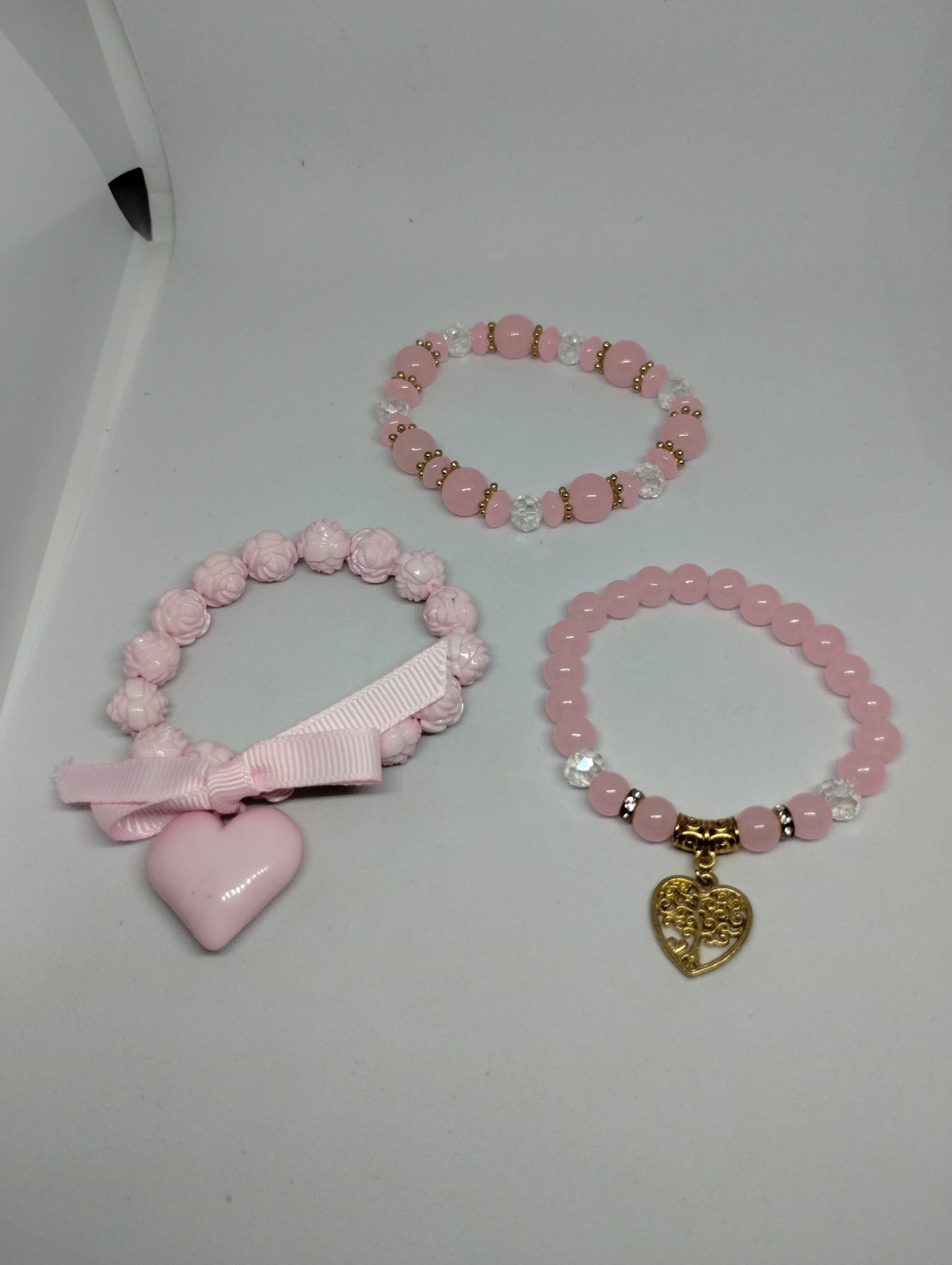 LIGHT PINK BRACELET SET