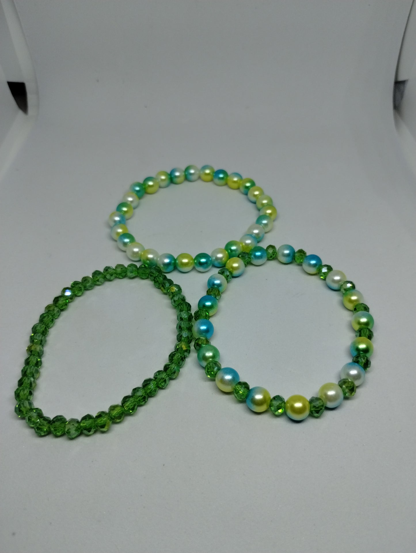 GREEN BRACELET SET