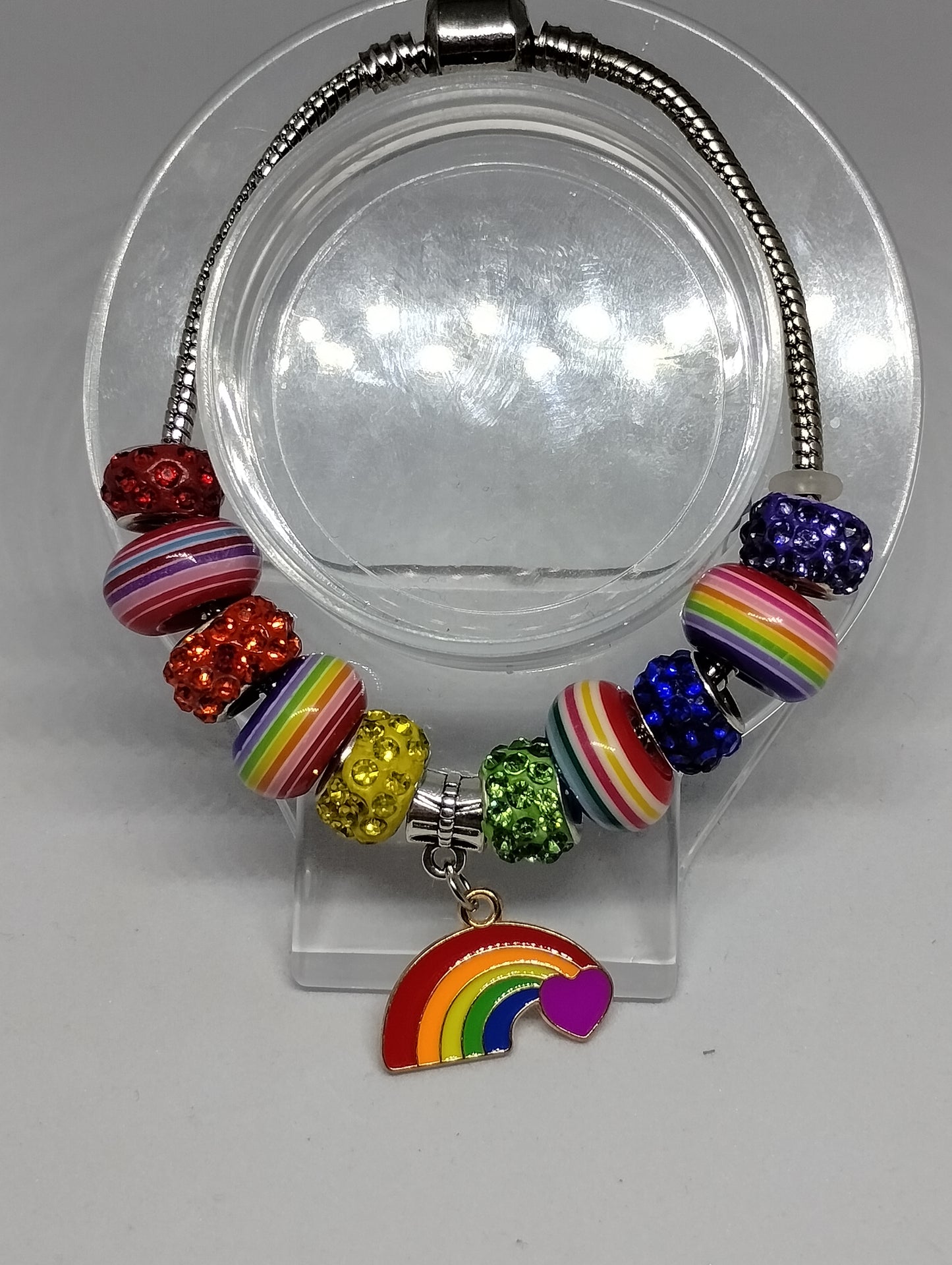 RAINBOW EUROPEAN STYLE BRACELET