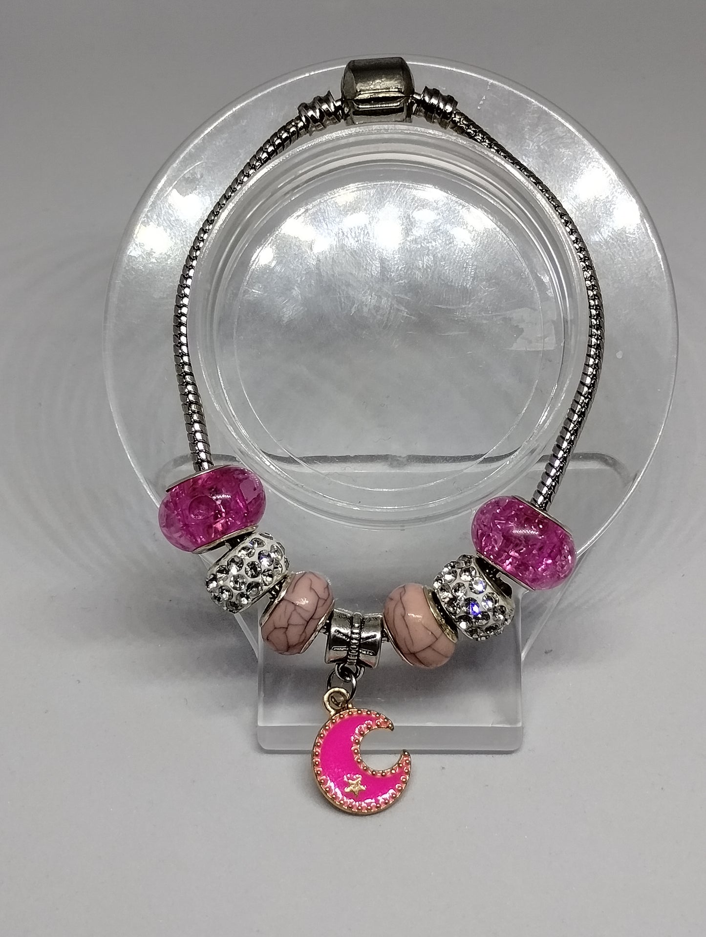 PINK MOON EUROPEAN STYLE BRACELET