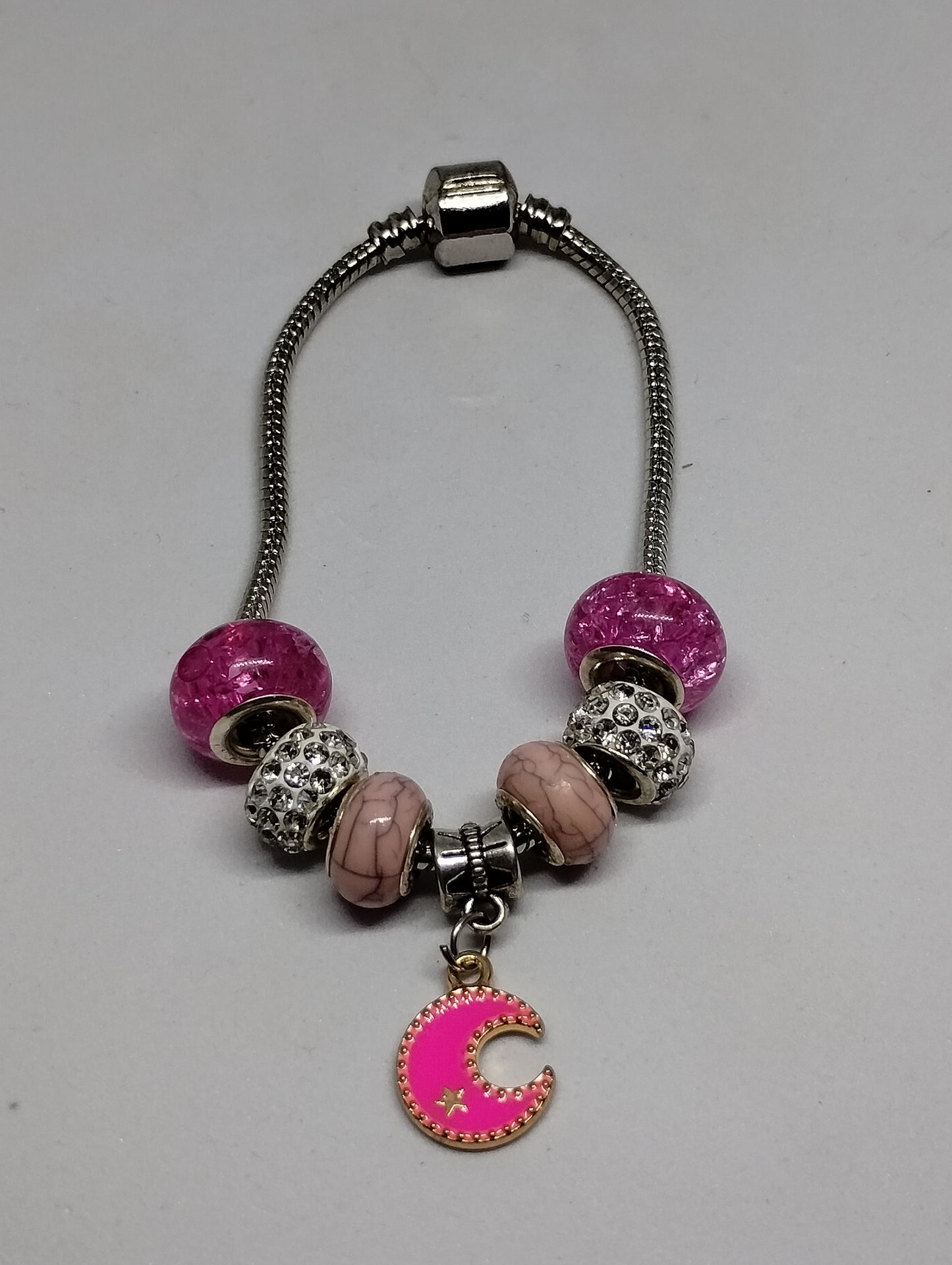 PINK MOON EUROPEAN STYLE BRACELET