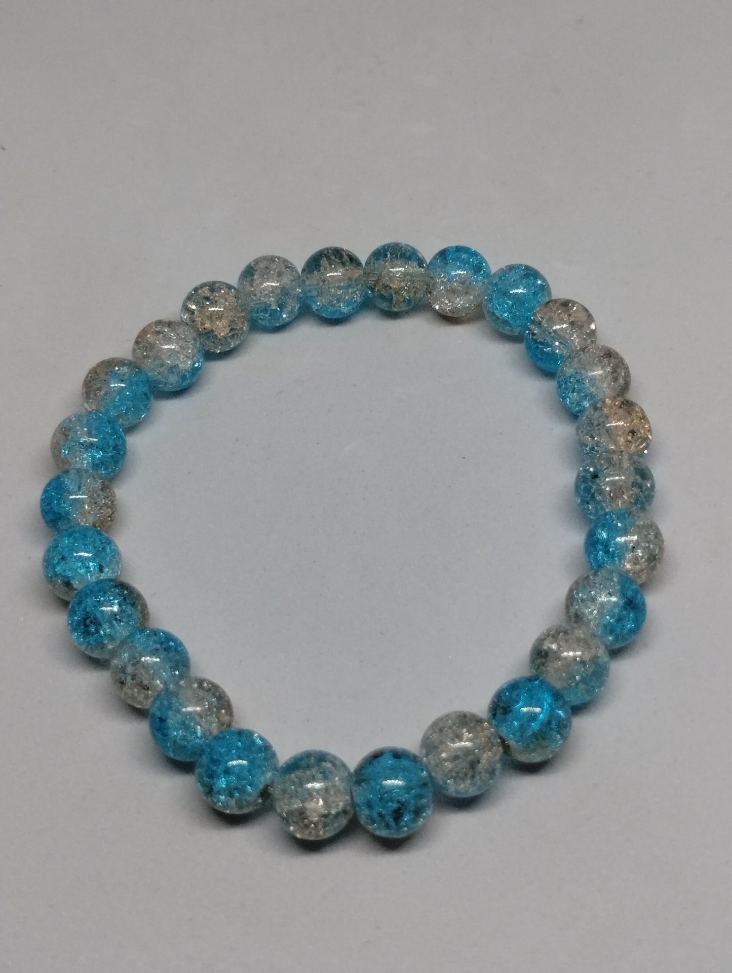 BLUE AND GRAY BRACELET