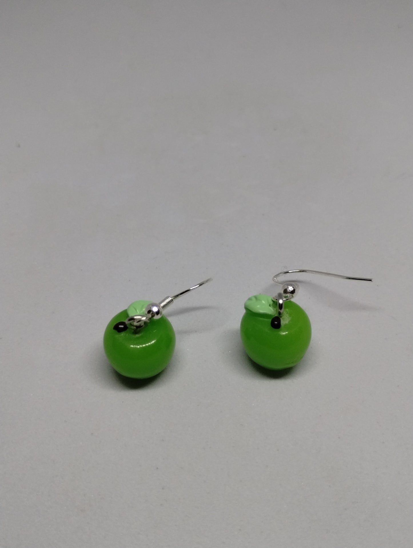 GREEN APPLE EARRINGS