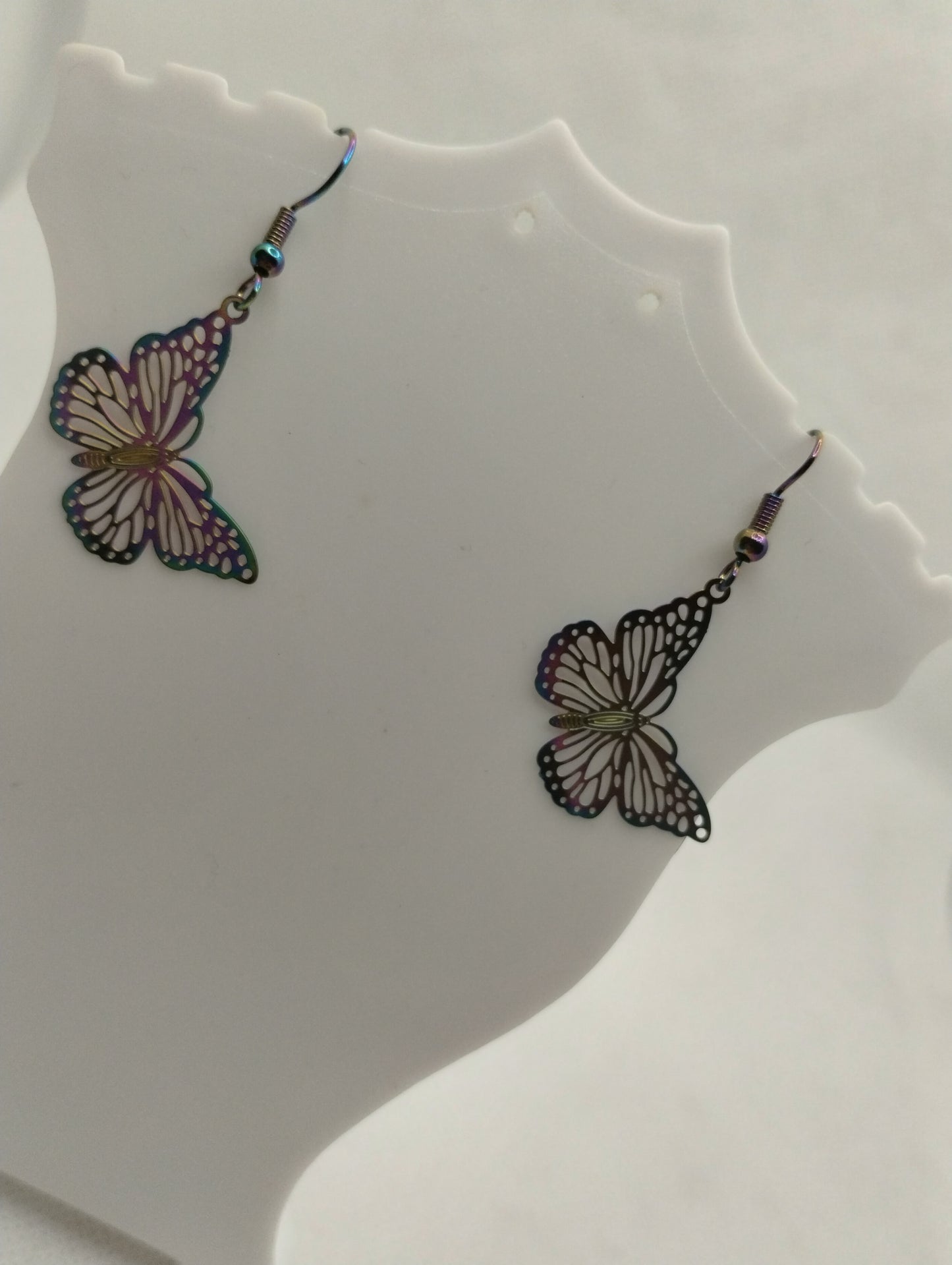 BUTTERFLY BRACELET AND EARRINGS SET