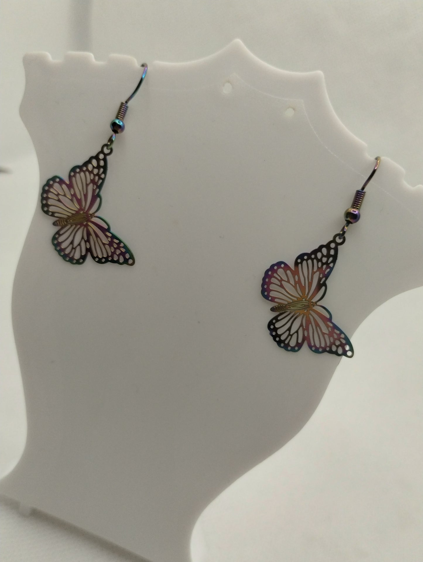 BUTTERFLY BRACELET AND EARRINGS SET