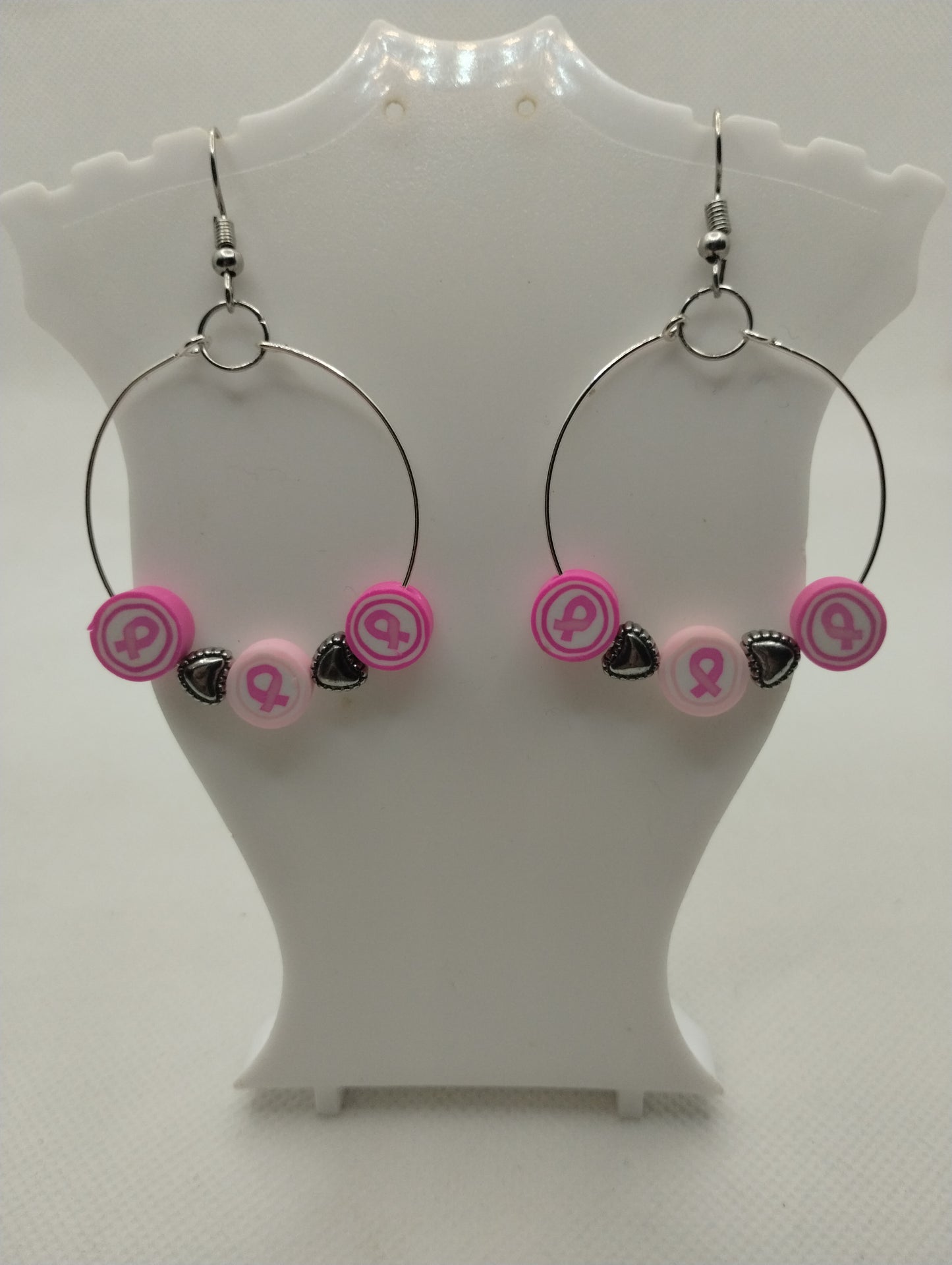 BREAST CANCER AWARNESS EARRINGS