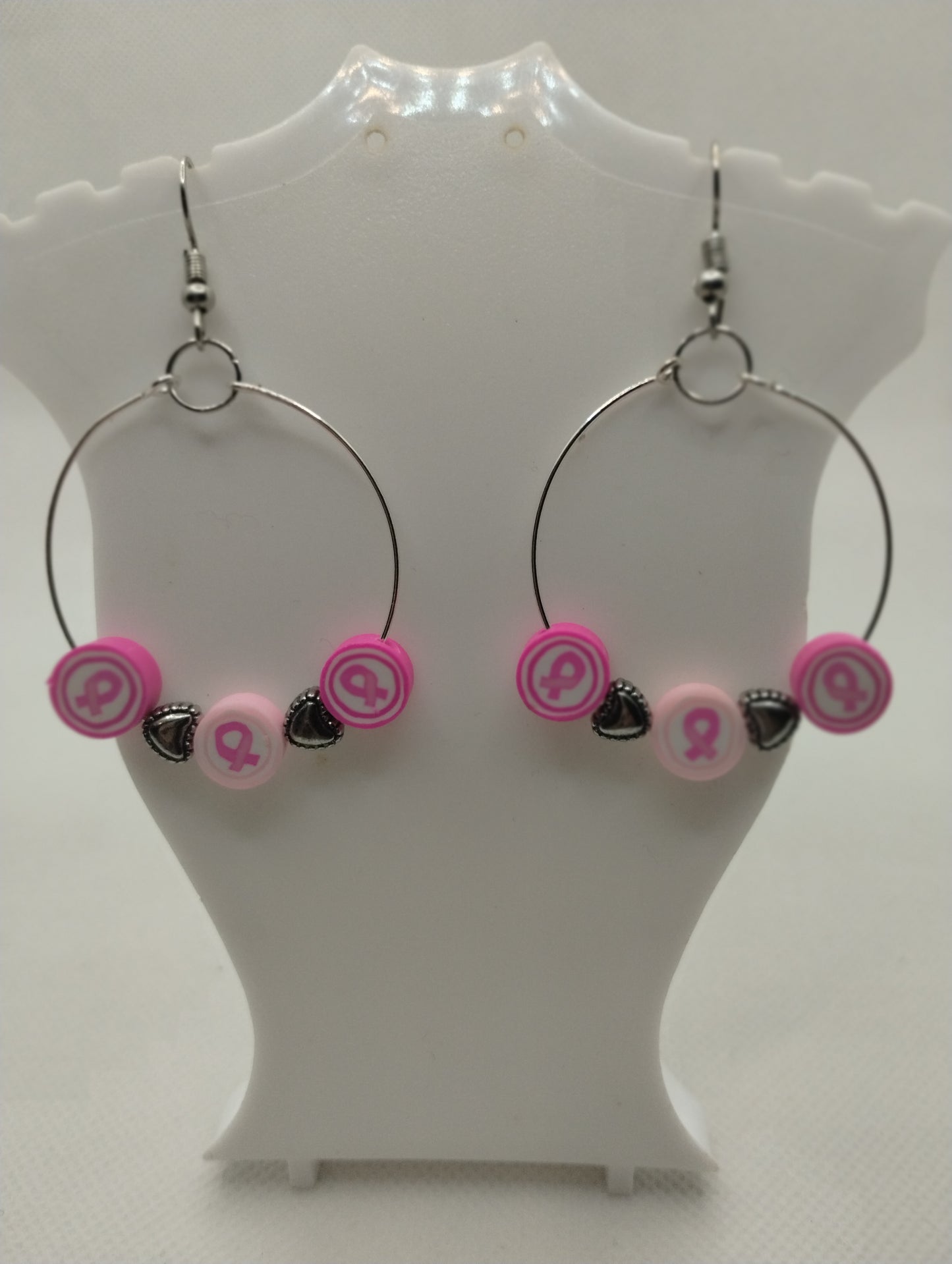 BREAST CANCER AWARNESS EARRINGS