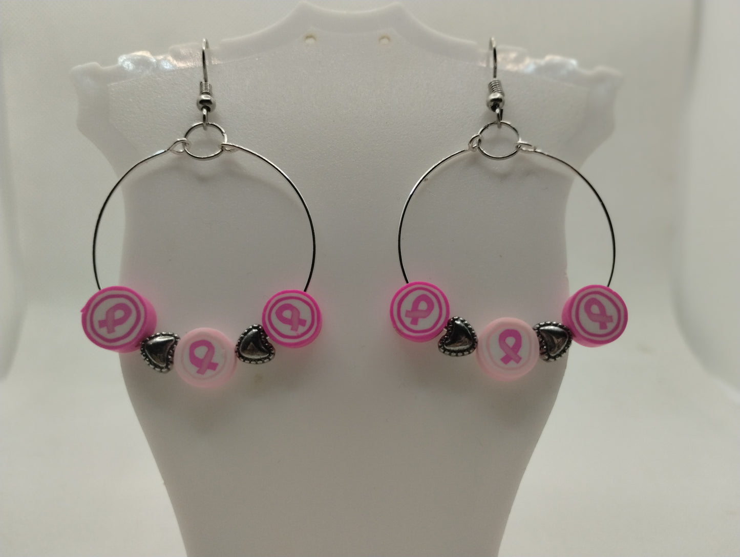 BREAST CANCER AWARNESS EARRINGS