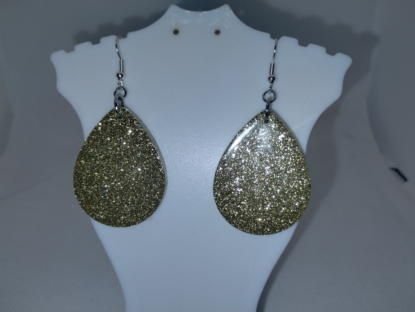 SHINY YELLOW EARRINGS