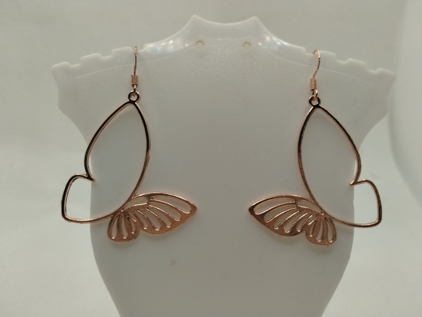 ROSE GOLD BUTTERFLY EARRINGS