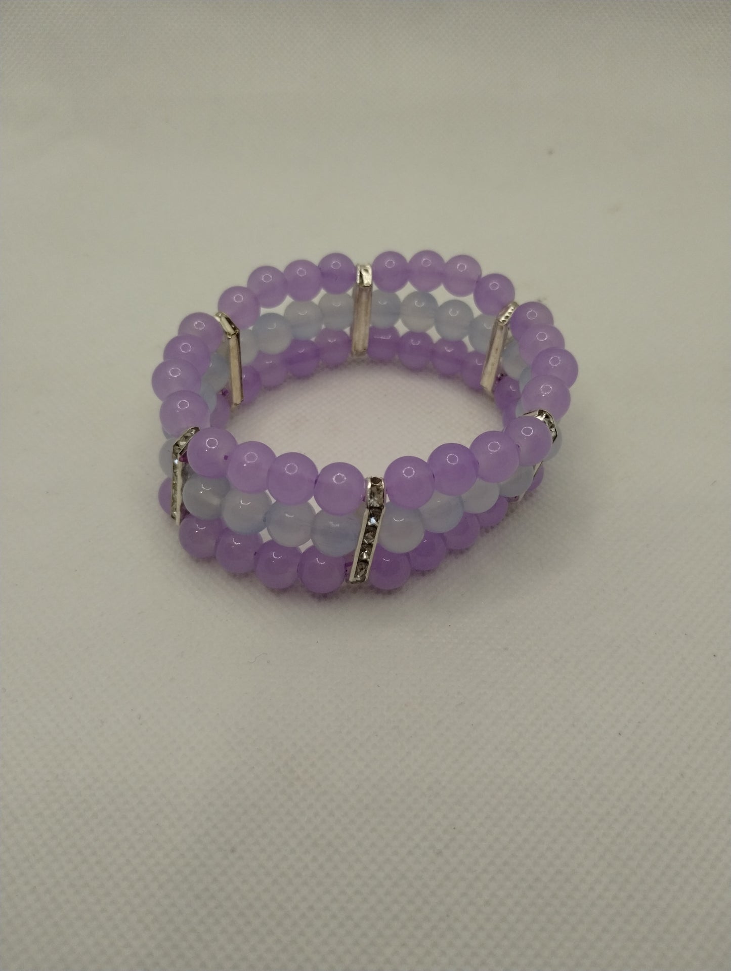 PURPLE & BLUE LAYER BRACELET