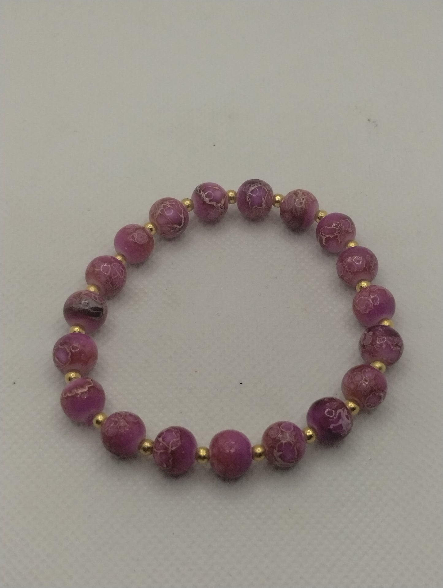 PINK AND SILVER BRACELET