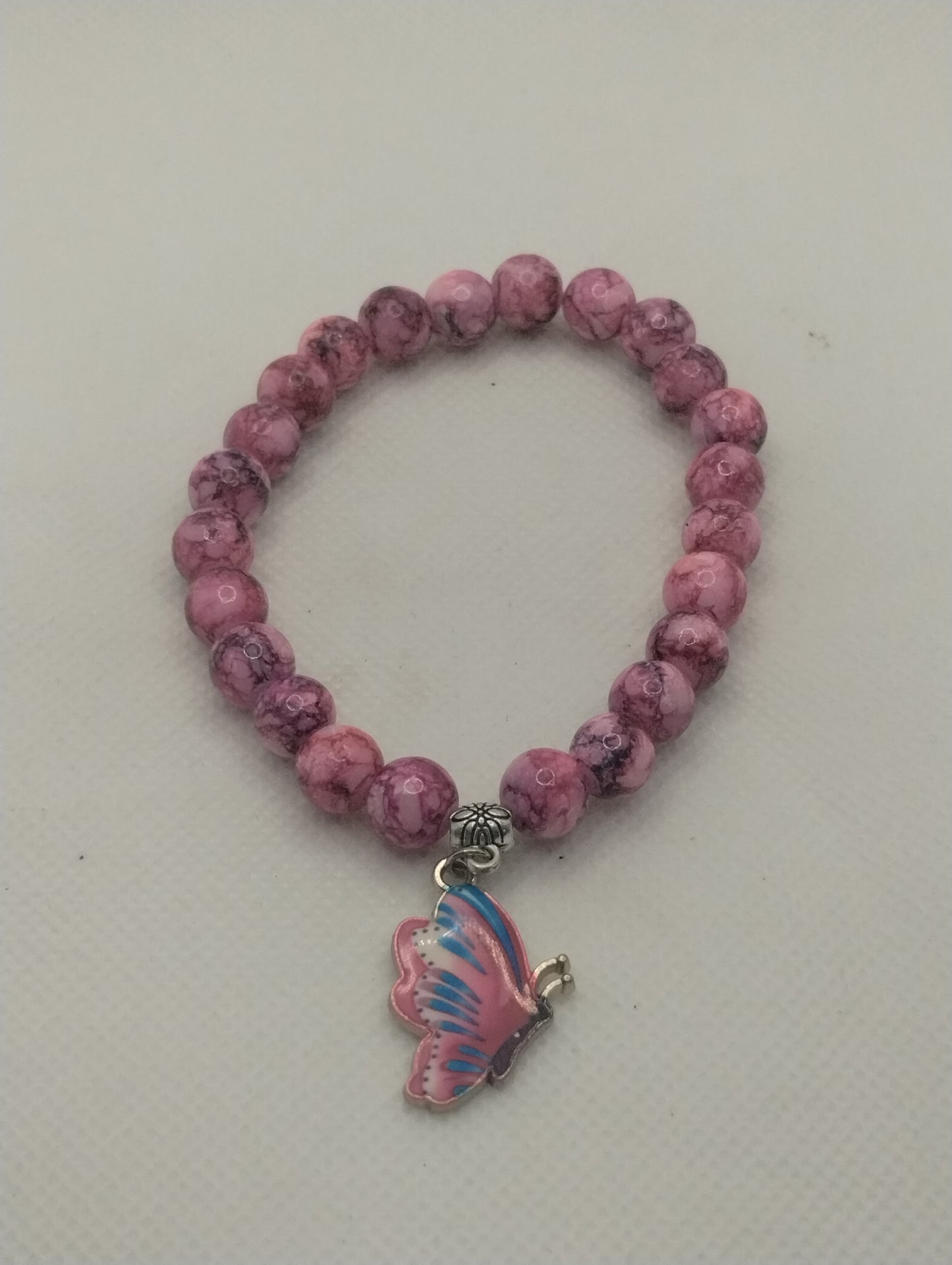 PINK BUTTERFLY BRACELET