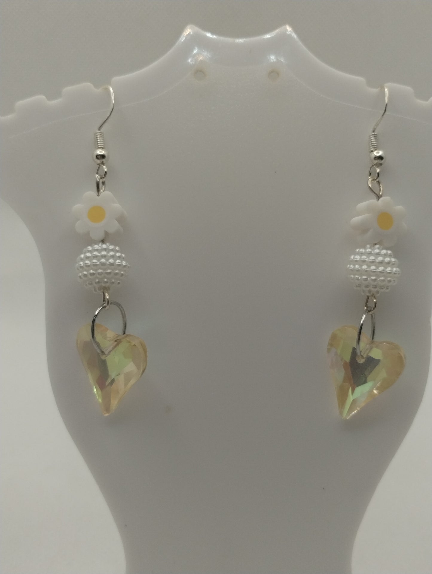 DAISY HEART EARRINGS