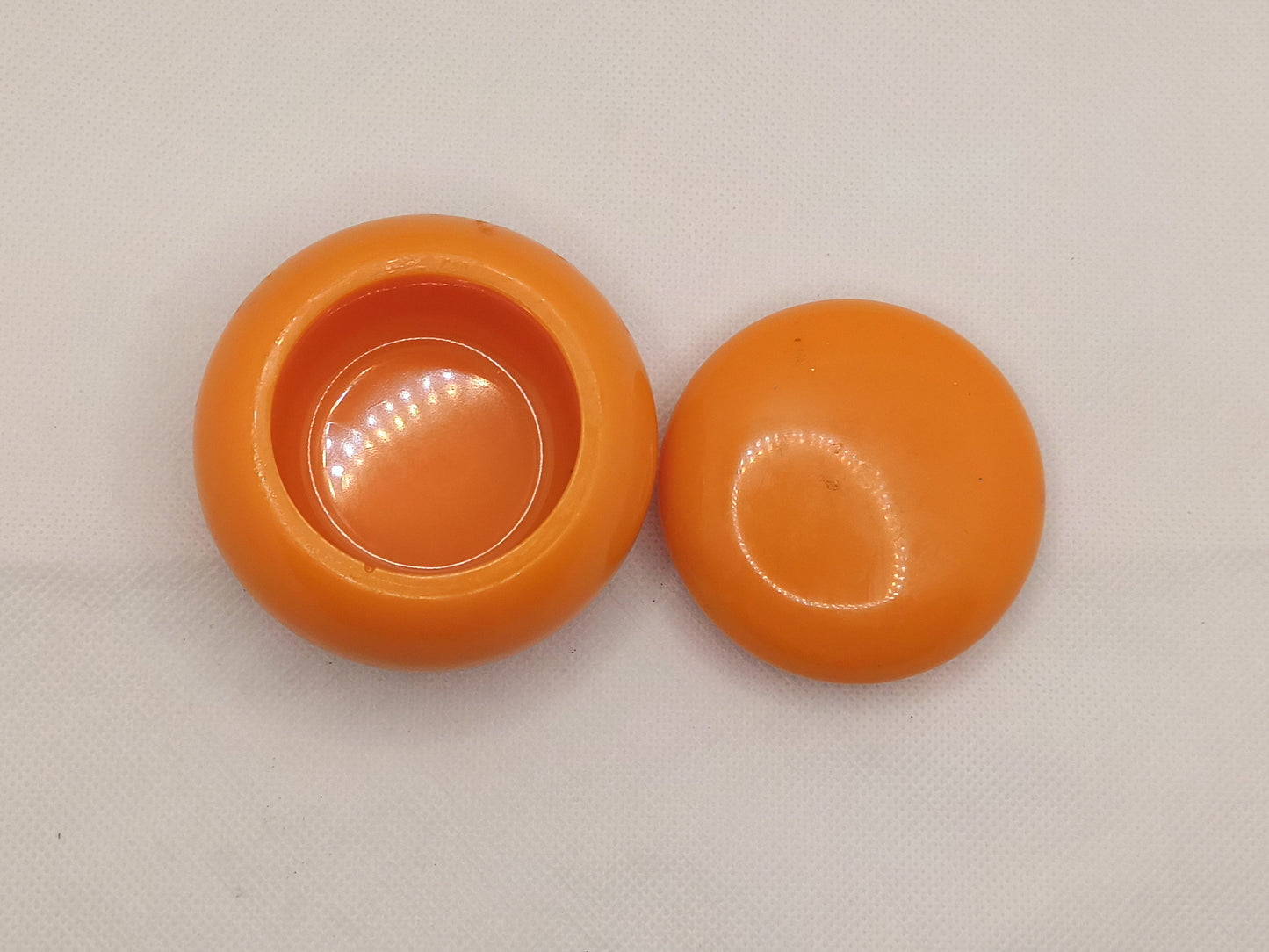 ORANGE RESIN TRINKET BOX