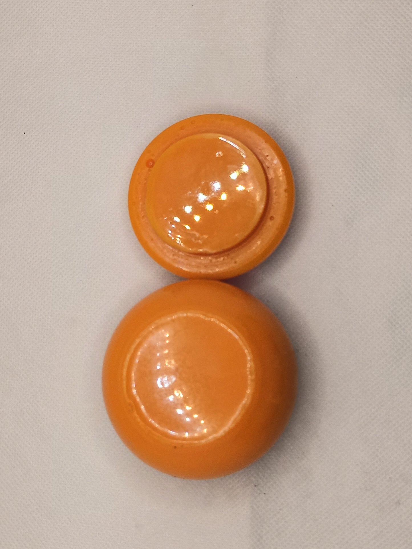 ORANGE RESIN TRINKET BOX