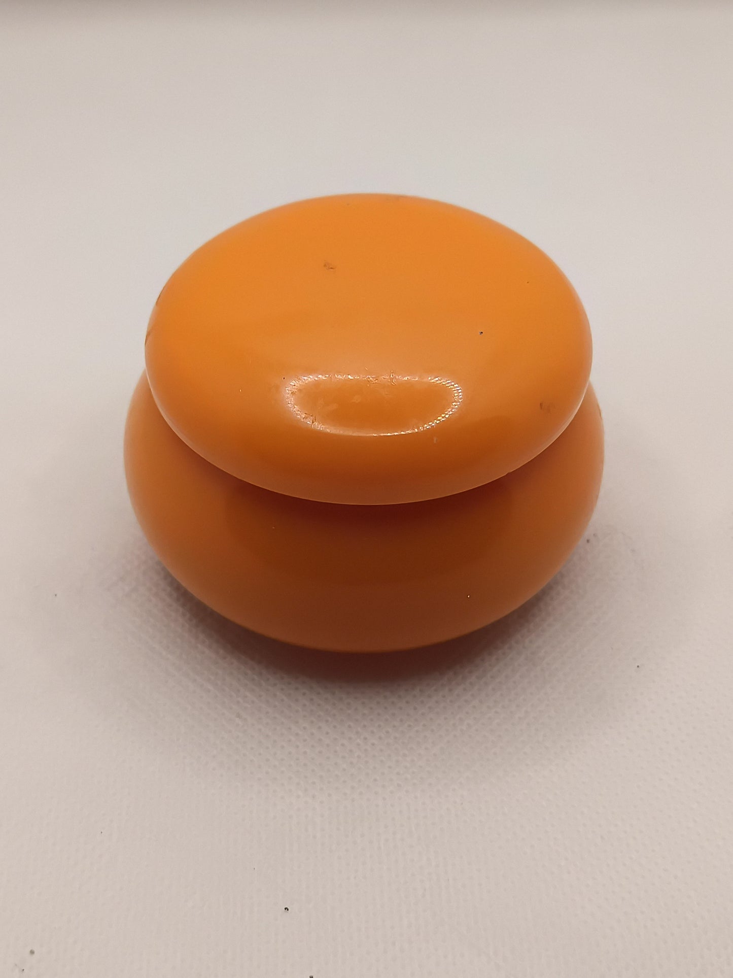 ORANGE RESIN TRINKET BOX