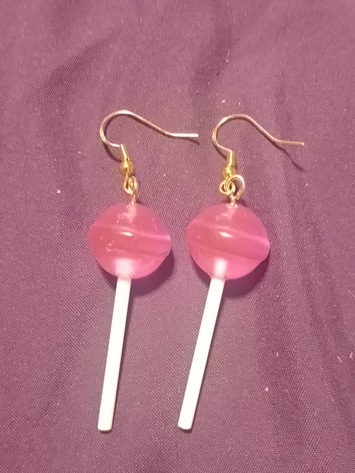 Pink Lollipop Earrings